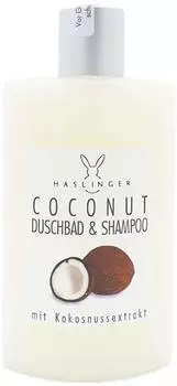Haslinger Shampoo & Duschbad 2 in 1 Coconut 200 ml