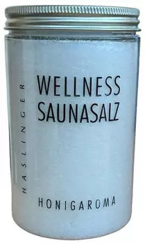 Haslinger Wellness Saunasalz mit Honigaroma 450 g