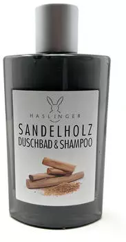 Haslinger Shampoo & Duschbad 2 in 1 Sandelholz 200 ml