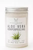 Haslinger Aloe Vera K&ouml;rperpeeling Jojoba&ouml;l und Bio Aloe Vera Extrakt 450 g