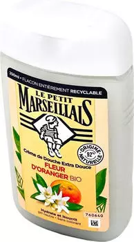Le Petit Marseillais Extra soft bath & shower cream organic orange blossom (250 ml)