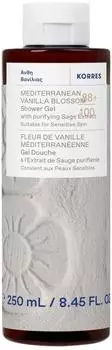 Korres Mediterranean Vanilla Blossom energiespendendes Duschgel 250 ml