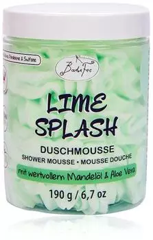 BadeFee K&ouml;rper Shower Mousse Lime Splash 190 g
