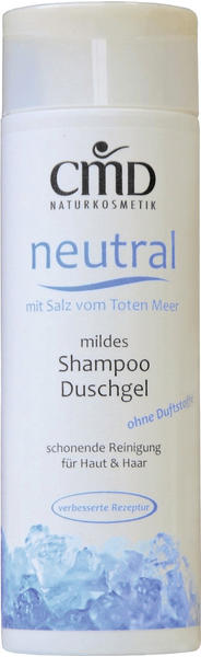 CMD Naturkosmetik Neutral Shampoo Duschgel mit Salz vom Toten Meer (200 ml)