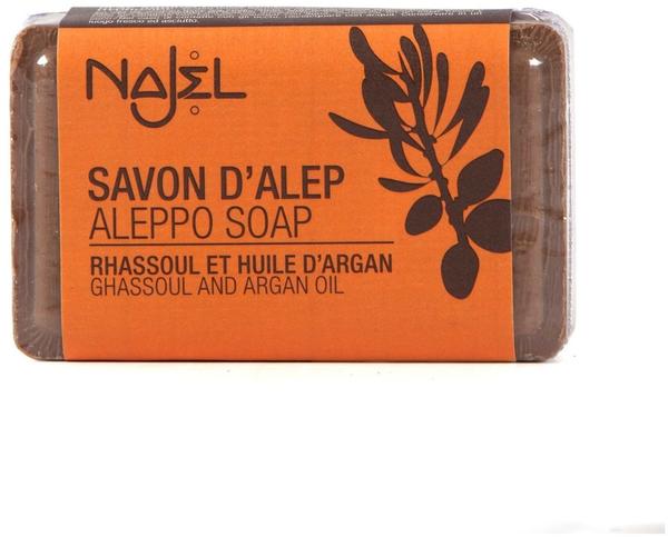 Najel Rhassoul und Arganöl Aleppo-Seife 100g