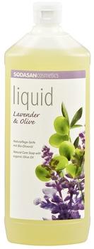 Sodasan Bio Pflanzenseife Lavendel Olive flüssig (1000 ml)