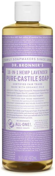 Dr Bronner Lavender Castile Liquid Soap 472ml