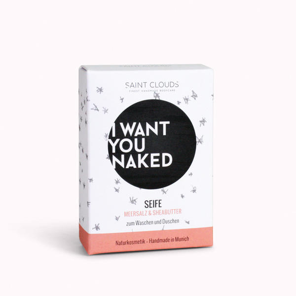 I Want You Naked Dusch-Seife Meersalz & Sheabutter (100g)