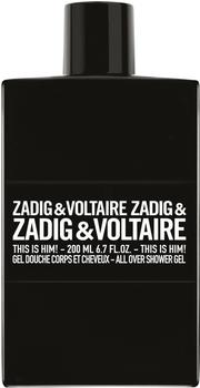 Zadig & Voltaire This is Him All Over Shower Gel (200ml)