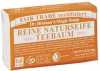 Dr. Bronner's Tea Tree Feinseife 140 g, Grundpreis: &euro; 41,- / l