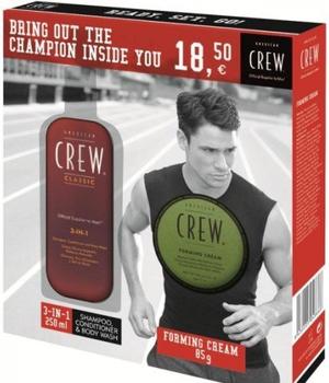 American Crew Classic 3 in 1 Shampoo, Body Wash und Conditioner (250 ml)