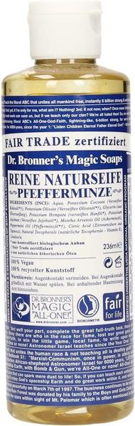 Dr. Bronner's 18-in-1 Naturseife Pfefferminze (236ml)