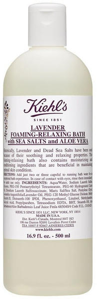 Kiehl’s Lavender Relaxing Bath with Sea Salts Badezusatz (500 ml)
