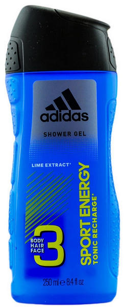 Adidas Sport Energy 3in1 Shower Gel (250 ml)