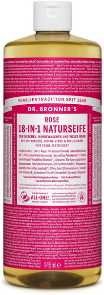 Dr. Bronner's Flüssigseife Rose (946ml)