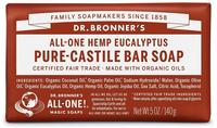 Dr. Bronner's Eucalyptus Feinseife 140 g, Grundpreis: &euro; 37,- / l