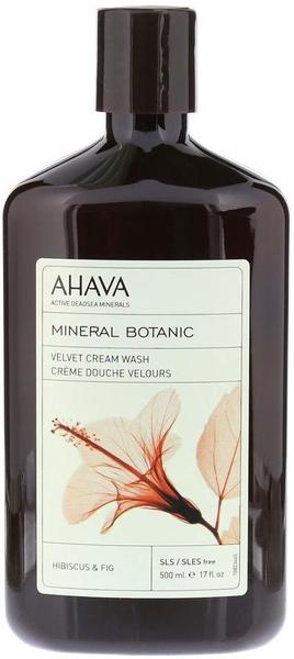 Ahava Mineral Botanic Velvet Cream Wash Hibiskus Feige Showergel (500ml)