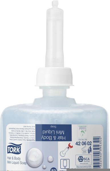 Tork 420602 Premium Flüssigseife Mini Hair & Body S2 (475 ml)