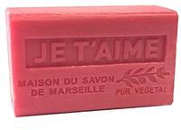 Provence Seife JE T'AIME (Ich liebe Dich) - Bio-Sheabutter 125g