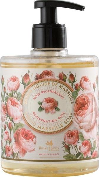 Panier des Sens Liquid Marseille Soap Rejuvenating Rose (500ml)