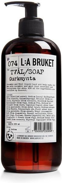 L:A Bruket Cucumber Mint No. 74 Liquid Soap (450ml)