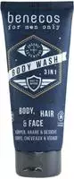 benecos for men only benecos Bio-Sport-Duschgel 3in1 for men only, 250 ml,