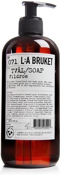 L:A Bruket Wild Rose No. 71 Liquid Soap (450ml)