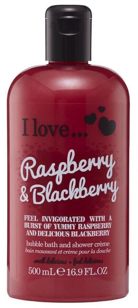 I Love Cosmetics I love Raspberry & Blackberry Dusch- und Badegel (500 ml)