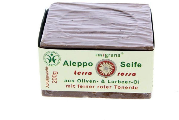Finigrana Aleppo-Seife Terra Rossa (200 g)