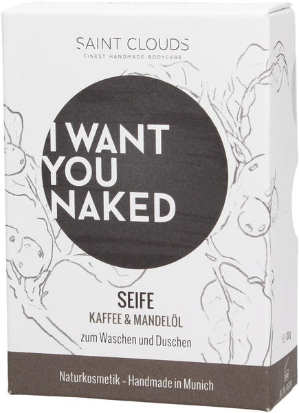 I Want You Naked Dusch-Seife Kaffee & Mandelöl (100g)