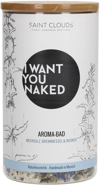 I Want You Naked Aroma-Bad Meersalz Brennnessel & Ingwer (620g)