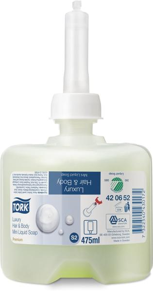 Tork 420652 Premium Flüssigseife Mini Hair & Body S2 (475 ml)