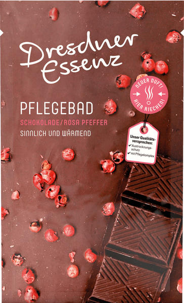 Dresdner Essenz Pflegebad Schokolade/Rosa Pfeffer (60g)