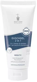 Bioturm Men Duschgel 2 in 1 Sensitiv (200 ml)