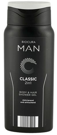Biocura Man Classic 2 in 1 Body & Hair Shower Gel (300 ml)