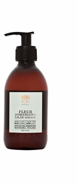 100BON Fleur D'Oranger Et Lilas Delicieux Duschgel (300ml)