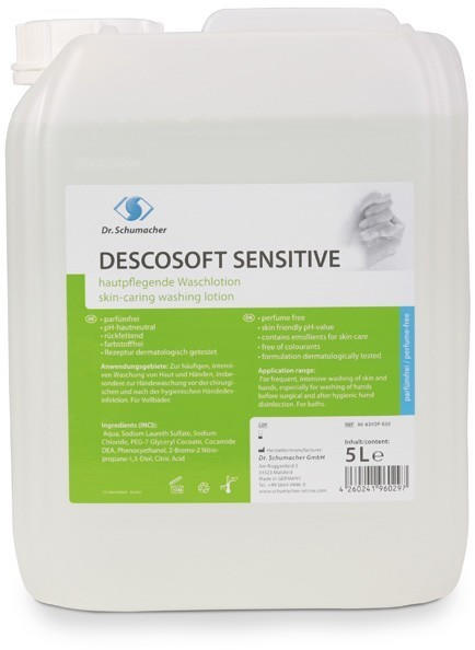 Dr. Schumacher Descosoft Sensitive Waschlotion Kanister (5 l)