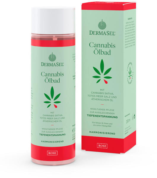 DermaSel Cannabis Ölbad Rose (250ml)