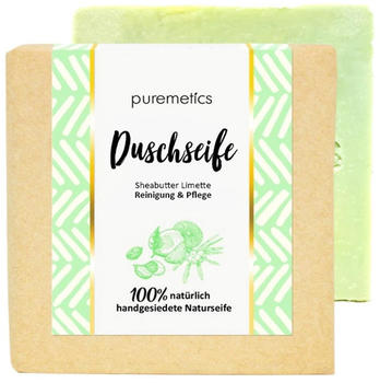 puremetics Dusch-Seife Sheabutter Limette (100g)