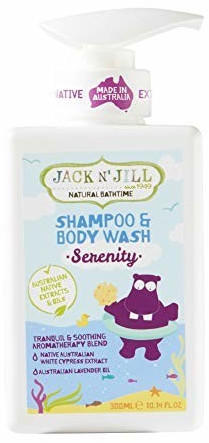 Jack N' Jill Serenity Sanftes Duschgel und Shampoo für Kinder 2 in 1 (300ml)