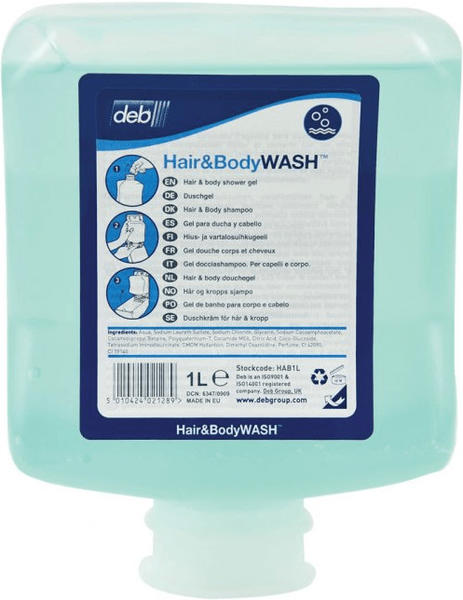 Deb Group Hair & Body Wash Kartusche (1 l)