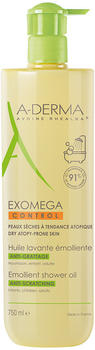 A-Derma Exomega Control Emollient Shower Oil (750ml)