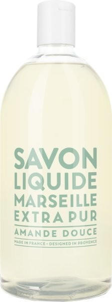 La Compagnie de Provence Savon Liquide Marseille Extra Pur Amande Douce Refill (1 l)