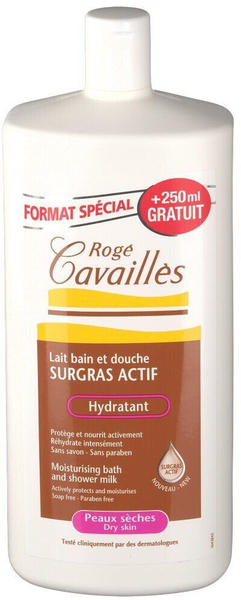 Rogé Cavaillès Moisturizing Bath and Shower Milk (750+250ml)
