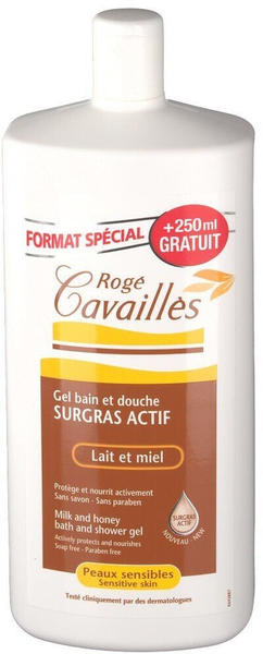 Rogé Cavaillès Milk and Honey Bath and Shower Gel (1L)