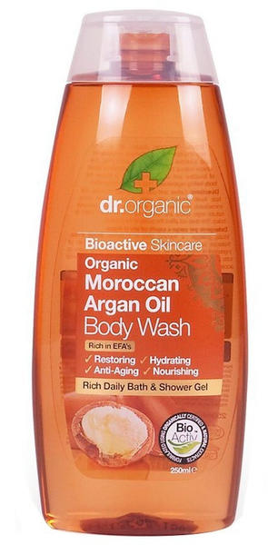 Dr. Organic Body Wash with Moroccan Argan Oil 250ml