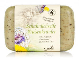 Saling Schafmilchseife Wiesenkräuter (100g)