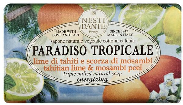 Nesti Dante Paradiso Tropicale Lime Mosambi Peel Stückseife (250g)