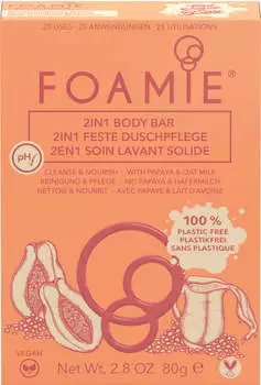 Foamie 2in1 Feste Duschpflege Oat to Be Smooth (80 g) – Entdecken Sie die natürliche Pflege mit Foamie 2in1 Feste Duschpflege Oat to Be Smooth