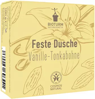 Bioturm Feste Dusche Vanille-Tonkabohne (100 g)